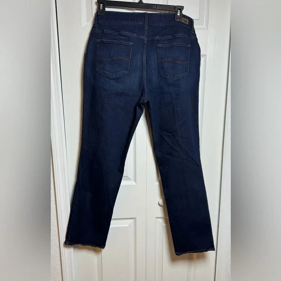 Lee Women's Dark Blue Ankle Jeans - Picture 5 of 8